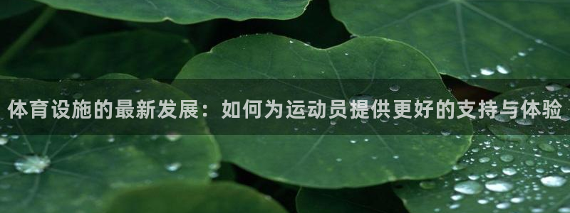 意昂4官网：体育设施的最新发展：如何为运动员提供更好