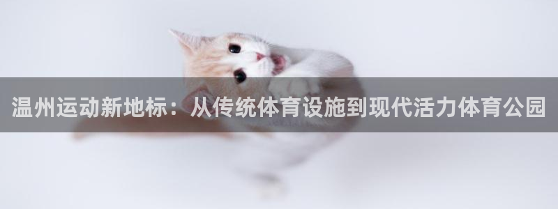意昂4集团官网网址：温州运动新地标：从传统体育设施到