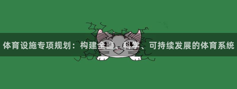 意昂体育4平台注册要钱吗：体育设施专项规划：构建全面