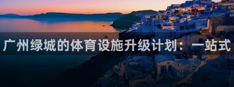 意昂4娱乐：广州绿城的体育设施升级计划：一站式