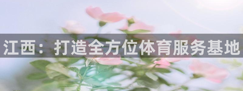 意昂4科技：江西：打造全方位体育服务基地