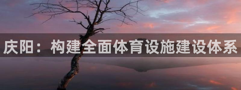 意昂4娱乐40996：庆阳：构建全面体育设施建设体系