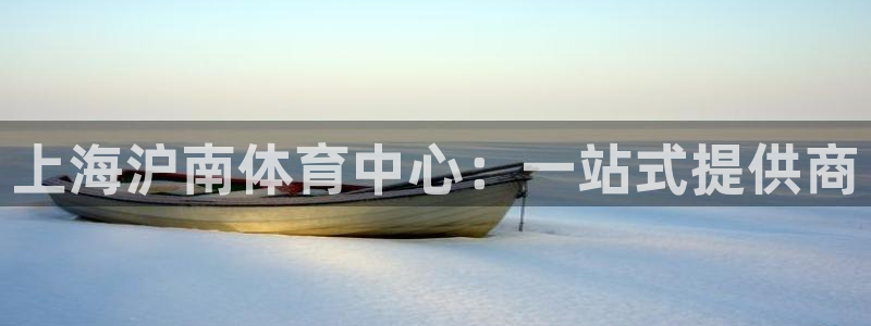 意昂4娱乐网站：上海沪南体育中心：一站式提供商